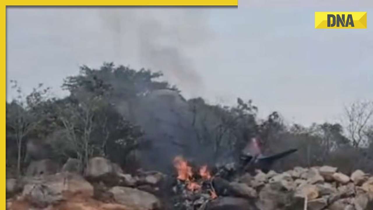 Indian Air Force aircraft crashes in Telangana, two pilots dead