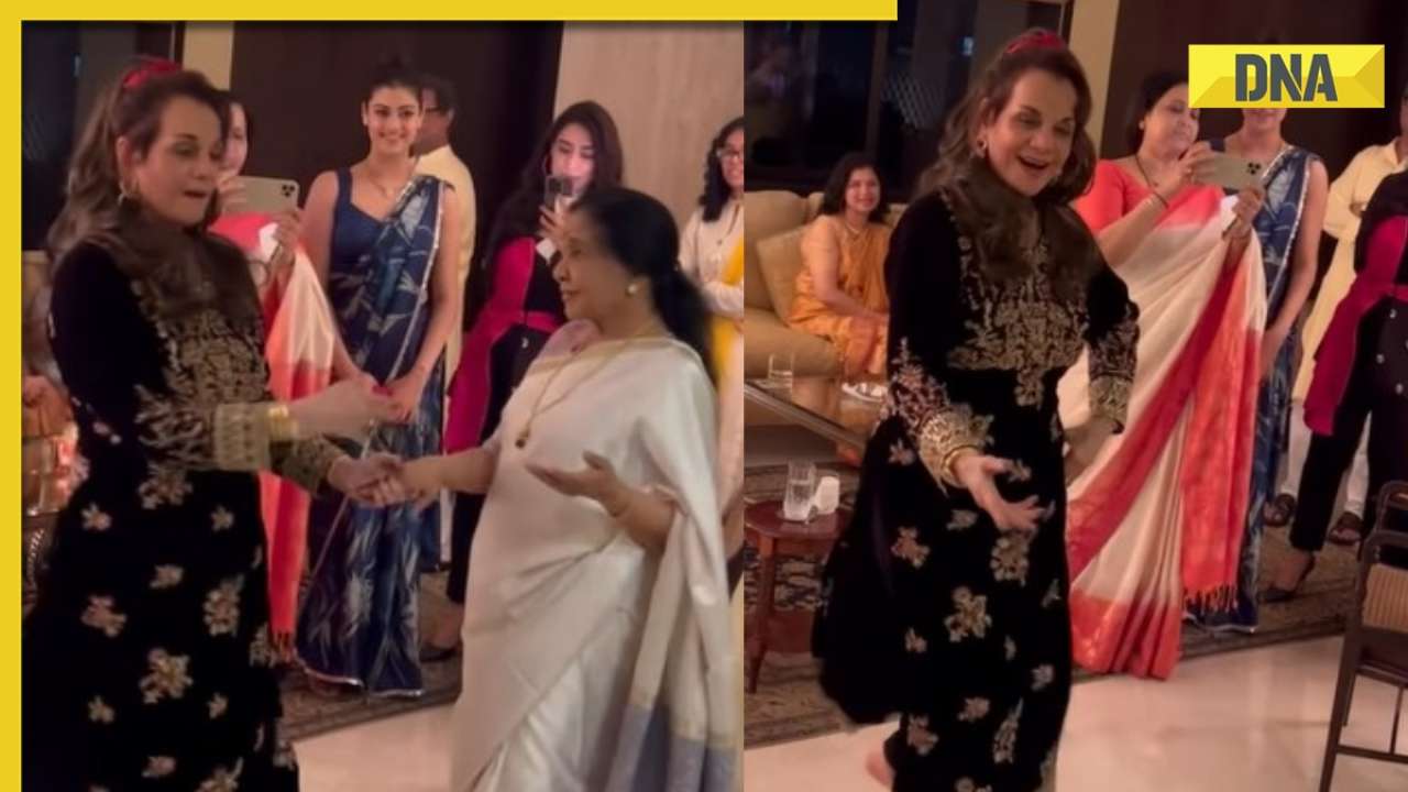 Watch: Mumtaz and Asha Bhosle groove to Koi Sehri Babu, video goes viral, netizens say 'old is gold' 