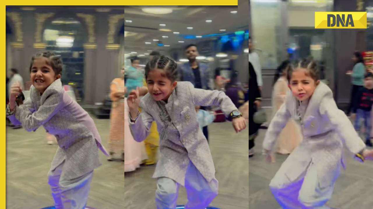 Viral video: Little boy's cute dance to Pahadi tune Gulabi Sharara wows internet, watch