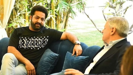 Jr NTR welcomed Ted Sarandos to his home