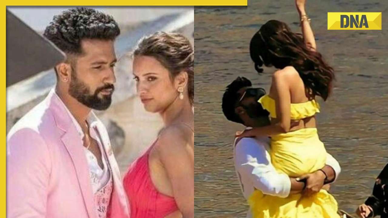 Triptii Dimri and Vicky Kaushal’s sizzling pics from Mere Mehboob Mere Sanam set go viral, fans call them ‘hot pair’