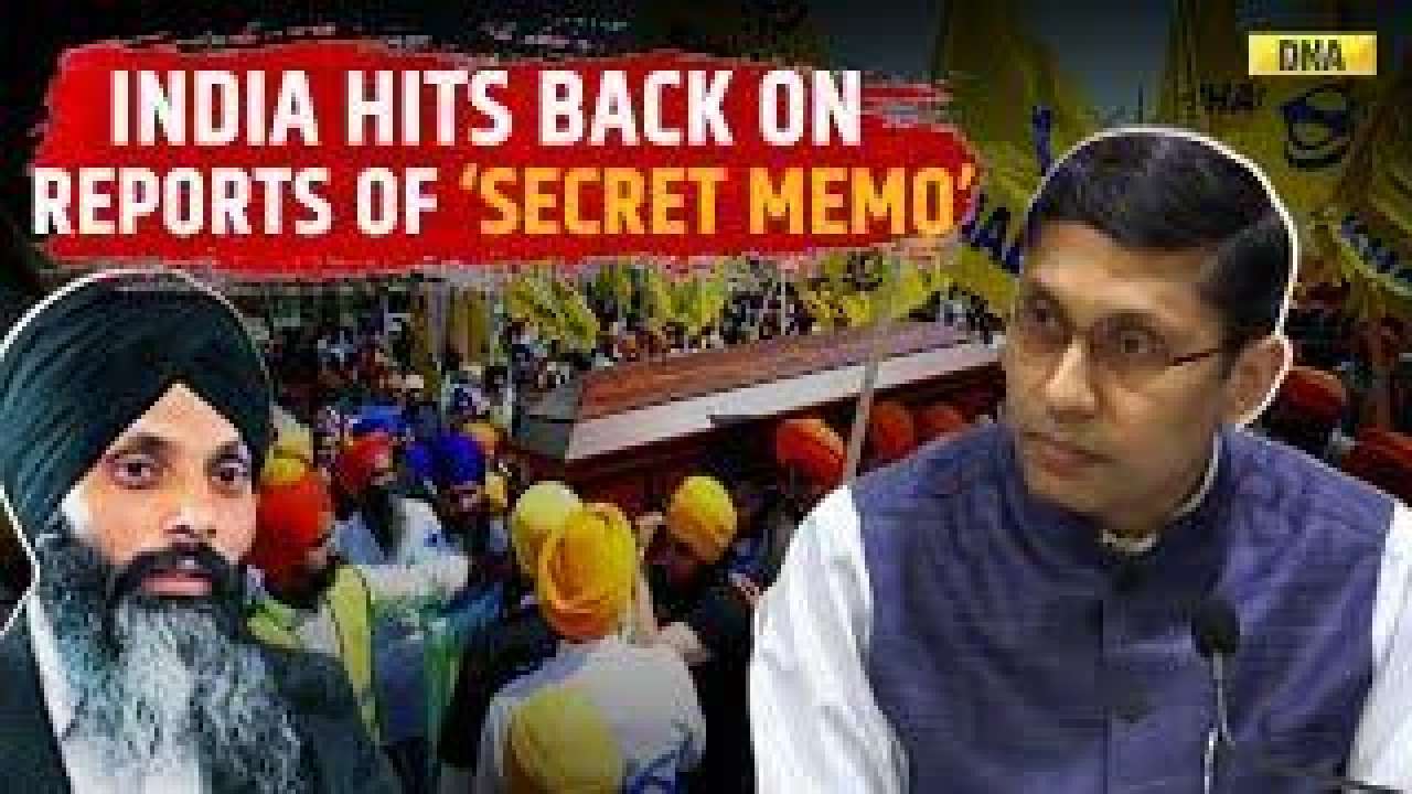 ‘Fake news peddled by Pakistan': India rejects reports of 'secret memo against Nijjar'