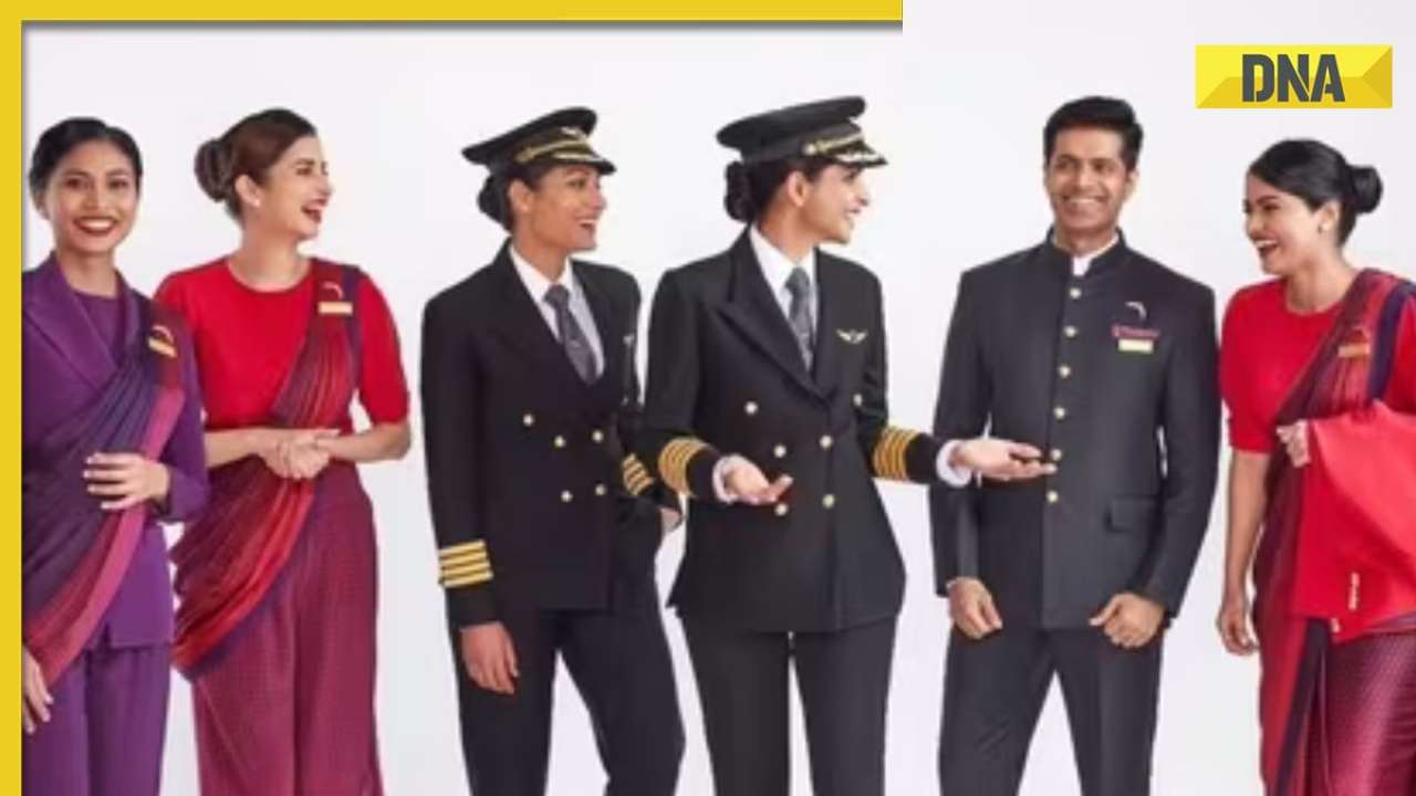 Air India unveils Manish Malhotra-designed uniform for cabin, cockpit crew; see pics