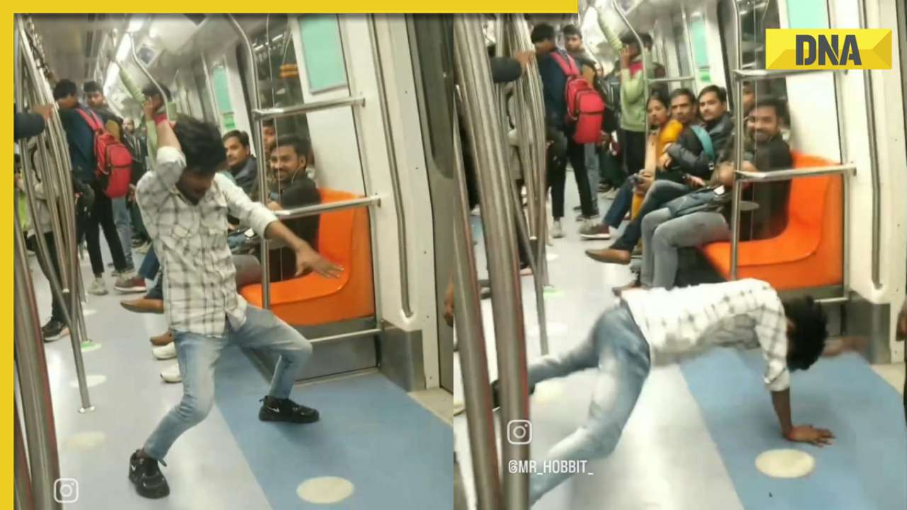 Viral video: Man dances inside crowded Metro, netizens say ‘please don’t try again’