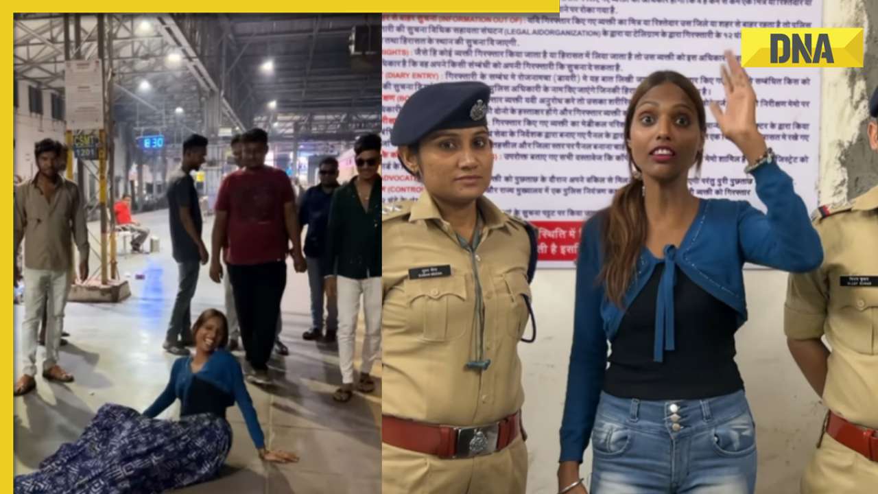 Influencer's viral dance on train platform lands her in trouble as it prompts police action, watch