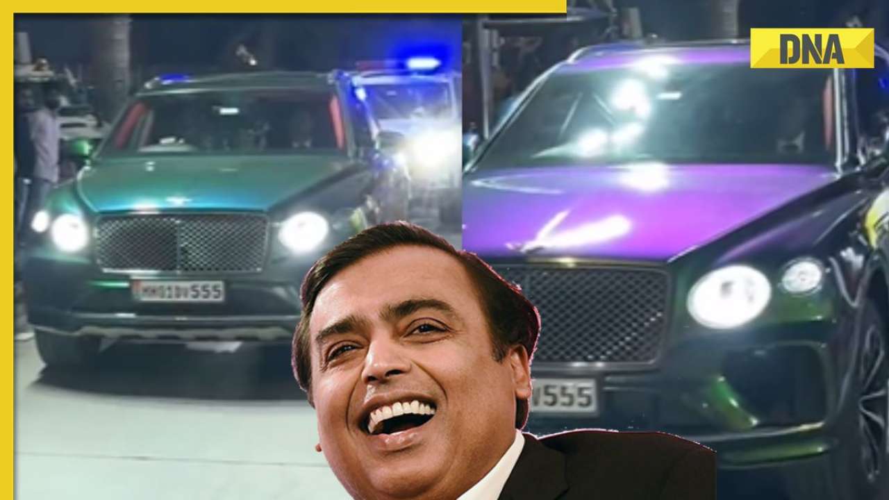 Mukesh Ambani's super-expensive SUV changes colour on live camera, watch video of Rs 5 crore car