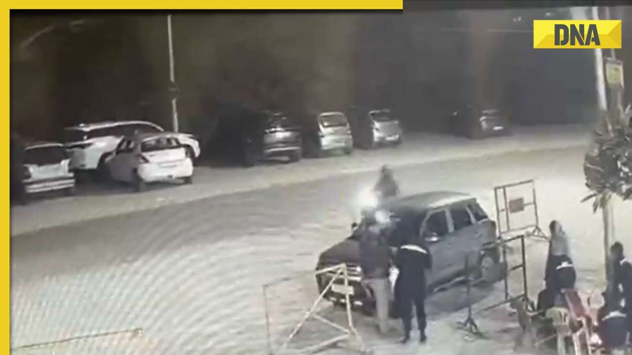 Delhi NCR news: Cop slaps security guard for asking to park car outside Noida society