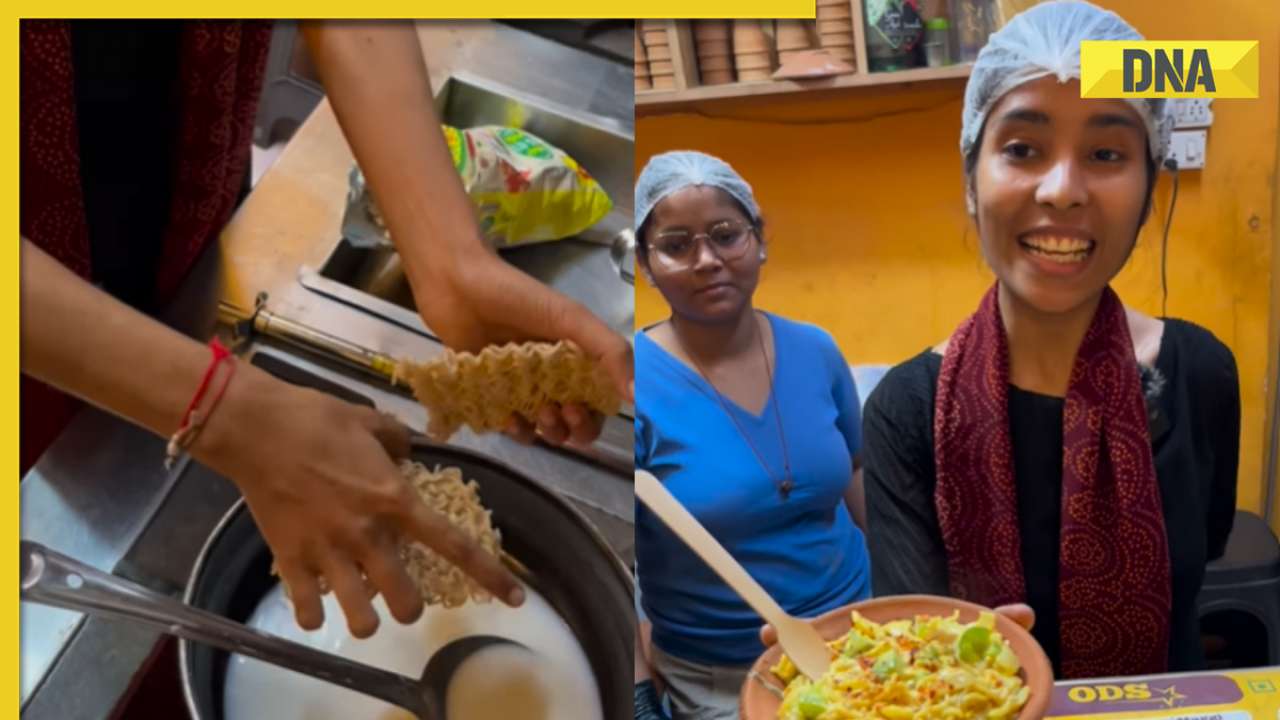 Viral video: Woman makes Maggi in milk, internet asks 'are you serious'