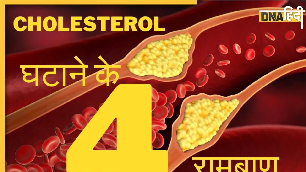 कोलेस्ट्रॉल घटाने के रामबाण हैं ये 4 घरेलू नुस्खे, एकबार आजमा कर तो देखें