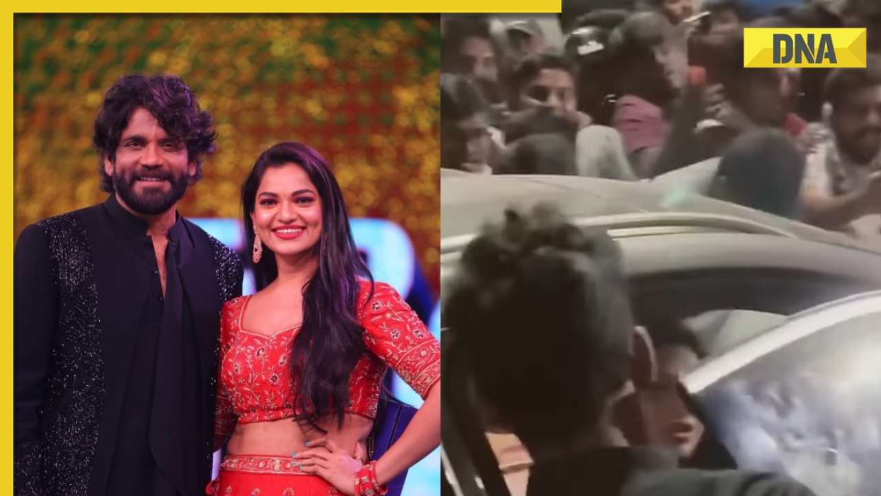 Shocking! Crowd attacks Bigg Boss 7 Telugu contestant Ashwini Sree, tries to drag actress out of her car in viral video