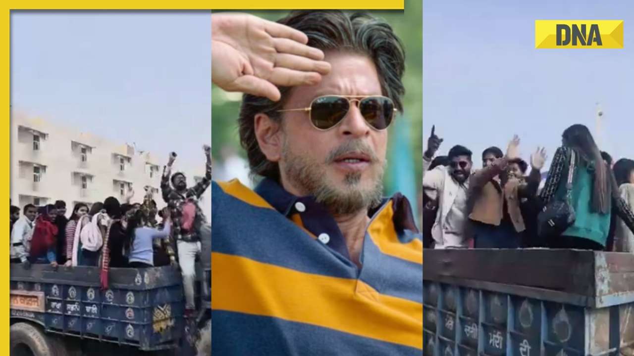 Shah Rukh Khan fans flock to theatres on tractors in Punjab to watch Dunki, netizens say 'SRK jaisa stardom nahi dekha'
