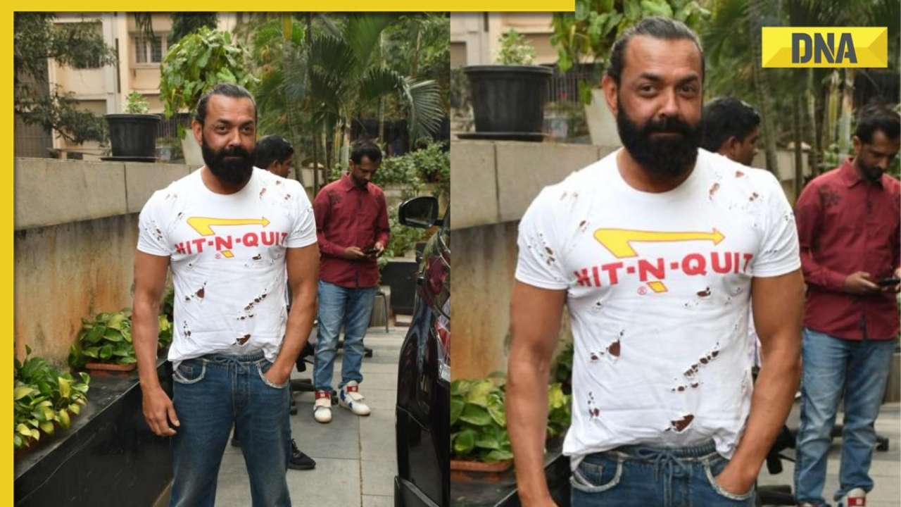 Watch: Bobby Deol brutally trolled for wearing torn t-shirt, netizens say 'Itne paise wale ho phir bhi...'