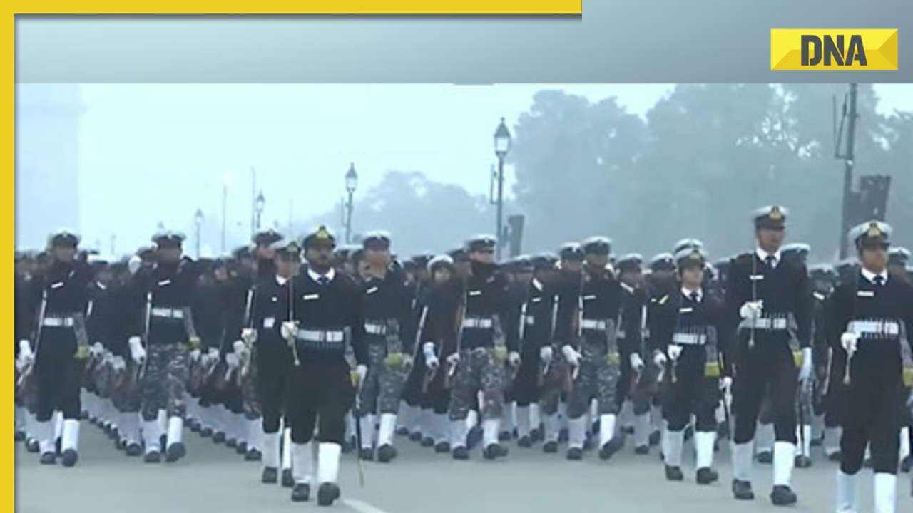 Republic Day 2024: Soldiers march to drumbeats in bitter Delhi cold during dress rehearsals