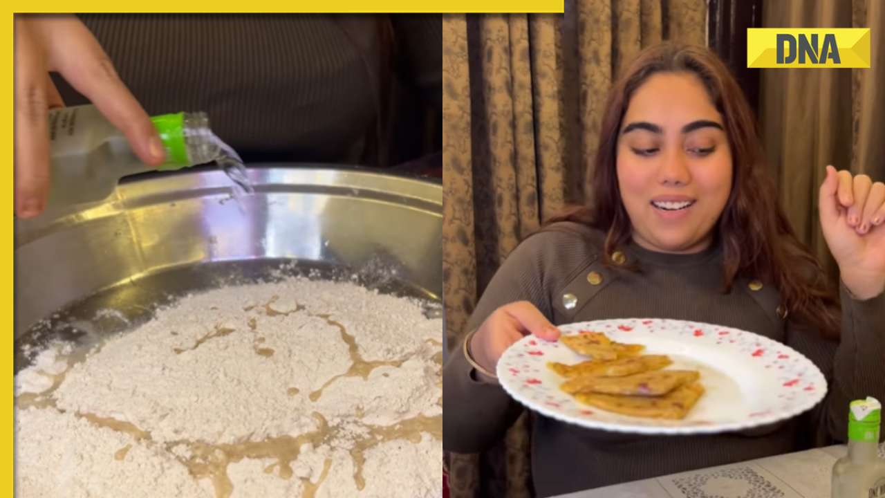 Woman makes 'aloo parathas' with vodka and even tries it, her reaction is now a viral video