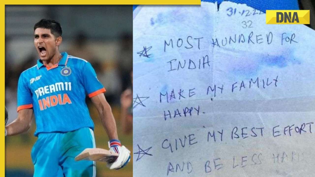 Shubman Gill reflects on handwritten New Year resolution, highlights achievements and lessons of 2023