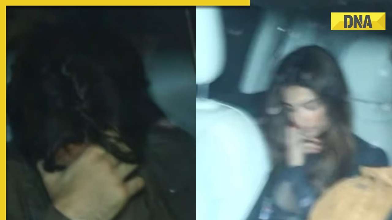 Watch: Ibrahim Ali Khan, Palak Tiwari hide faces on being spotted together on New Year's Eve, fuel dating rumours