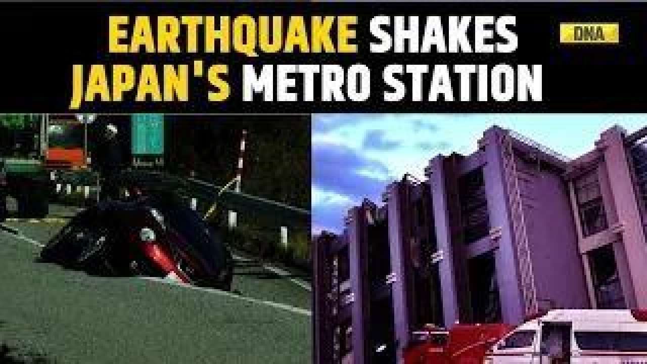 Caught On Cam: Metro Station Platform In Japan Trembles After Earthquake, Goes Dark