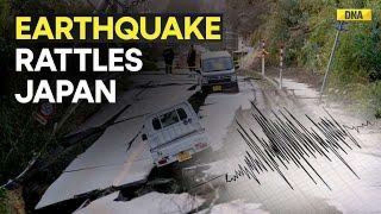 Japan Earthquake: Horrific Visuals As Quake Rattles Vehicles In Japan's Toyama