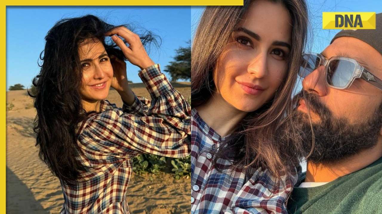 Katrina Kaif sits on Vicky Kaushal’s lap as they welcome 2024's first sunrise on New Year getaway in Rajasthan, see pics