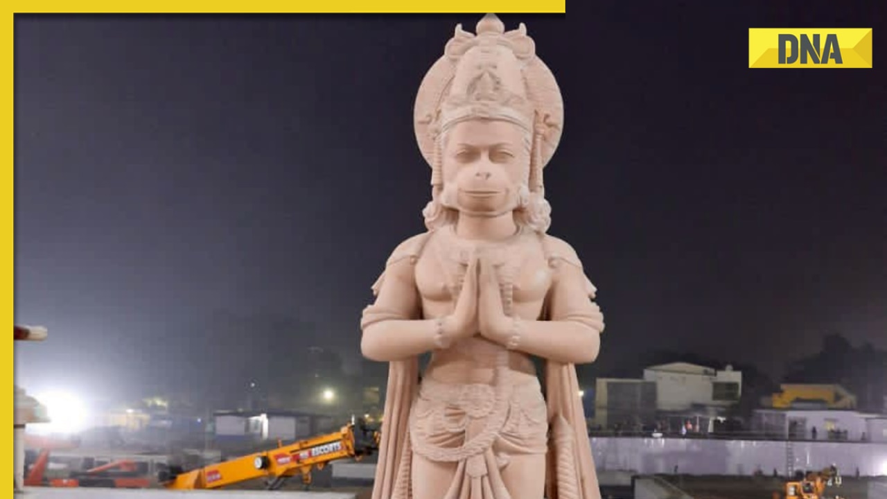 Ahead of Ram Mandir inauguration, statues of Lord Hanuman, 'Garuda', lions installed at temple's entrance