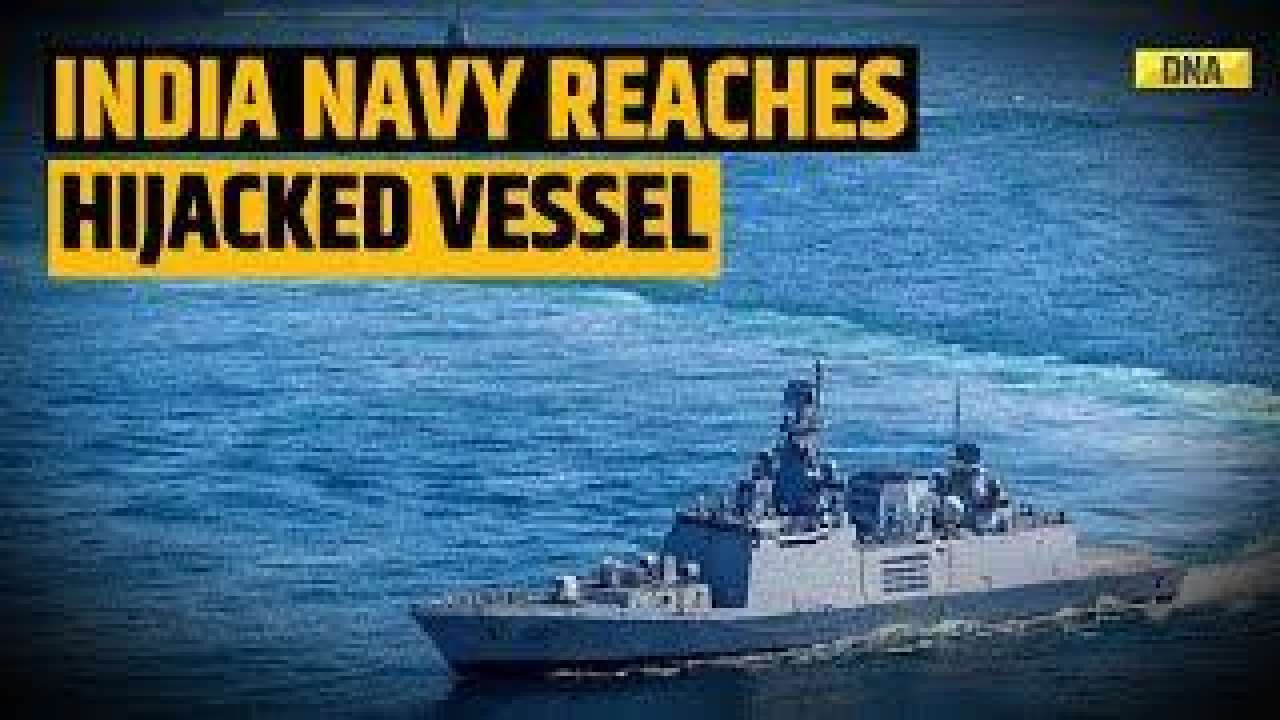 WATCH! Indian navy evacuates 21-member crew of vessel hijacked in Arabian sea