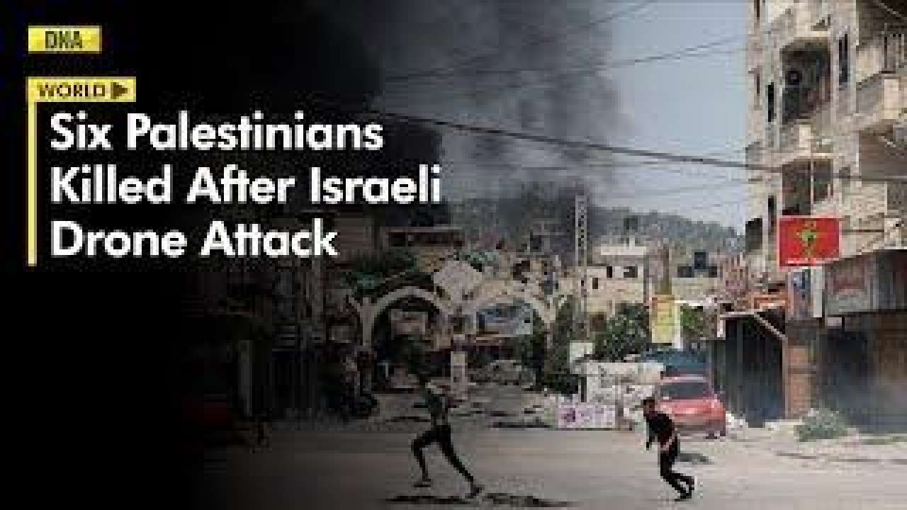 Israeli Drone Attack Kills 6 Palestinians In West Bank City Of Jenin