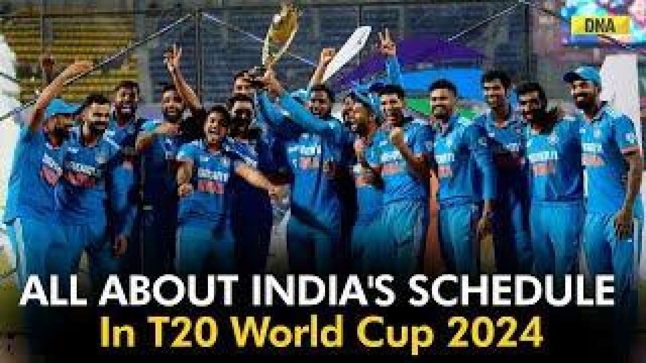 T20 World Cup 2024, India's Schedule: From Fixtures, Dates To Venues - All You Need To Know