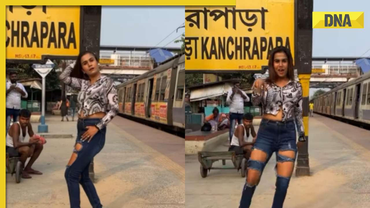 Viral video: Woman's energetic dance on railway platform gets thumbs down from internet