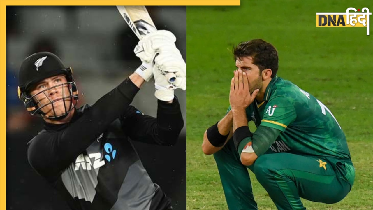 NZ vs PAK: 6, 4, 4, 4, 6..., 24 साल के कीवी बल्लेबाज ने पाकिस्तान के कप्तान शाहीन अफरीदी की उड़ाई धज्जियां