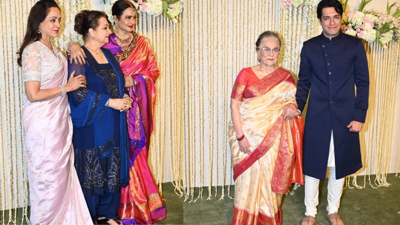 Hema Malini, Rekha, Asha Parekh & Saira Banu 