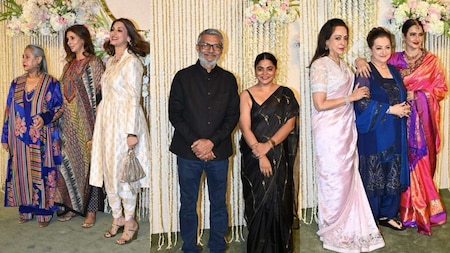 Rekha, Hema Malini, Saira Banu, Jaya Bachchan and Nitesh Tiwari