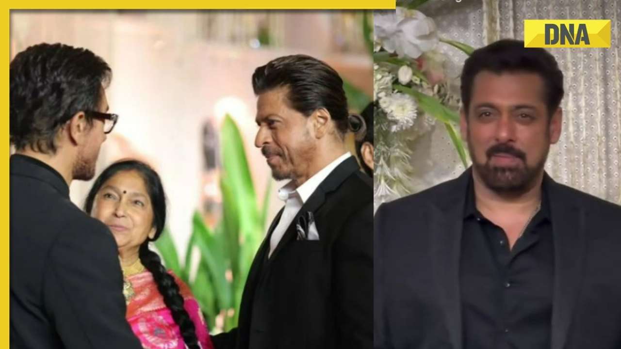 'All Khans united': Shah Rukh Khan, Salman Khan pose with Aamir Khan at Ira's wedding reception, fans react