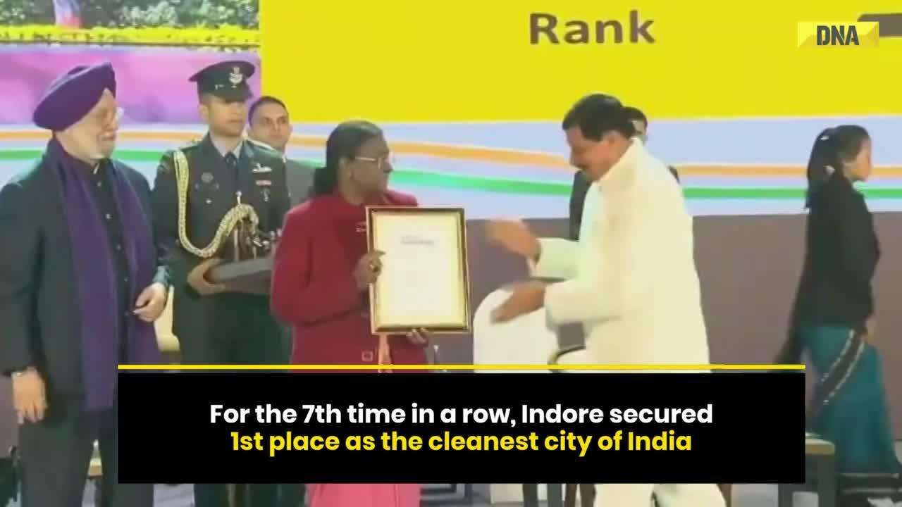 Indore, Surat Jointly Bags Cleanest City Title In Swachh Survekshan Awards 2023, Delhi Ranks At...