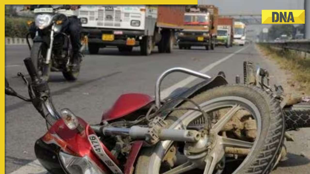 Gurugram: Victim helps injured phone snatcher after dramatic bike accident