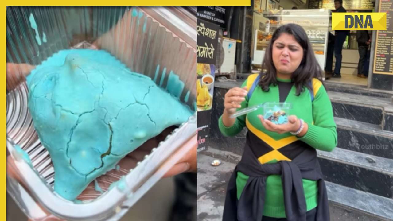 Food blogger tries blueberry samosa in viral video, watch her honest reaction
