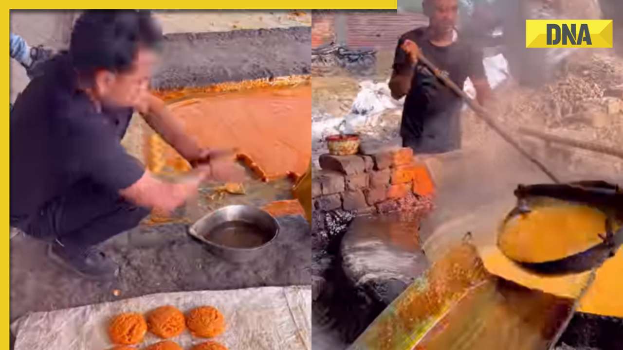 Ever thought about mass production of jaggery in factories? viral video shocks internet