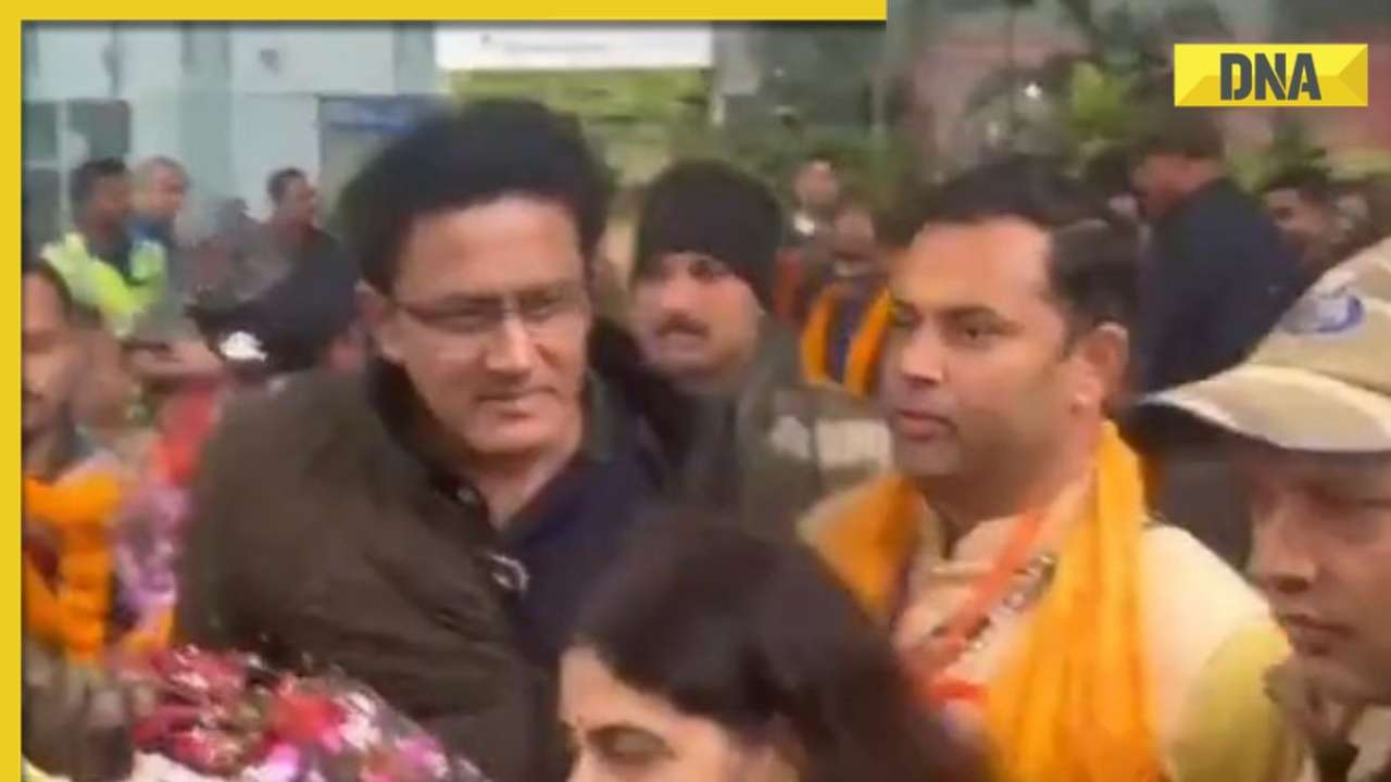 Watch: Former India head coach Anil Kumble arrives in Lucknow ahead of Ram Mandir's Pran Pratishtha ceremony