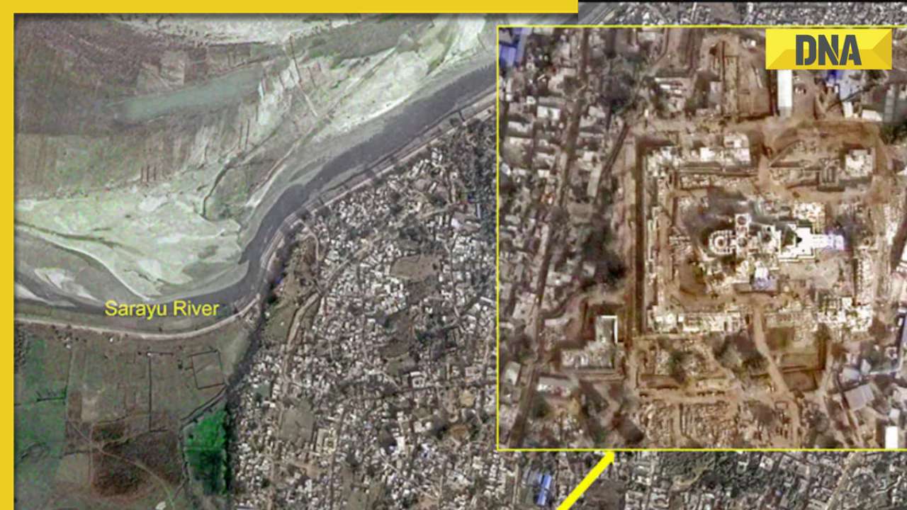 ISRO satellites show what Ayodhya Ram Mandir site looks from space, check pic