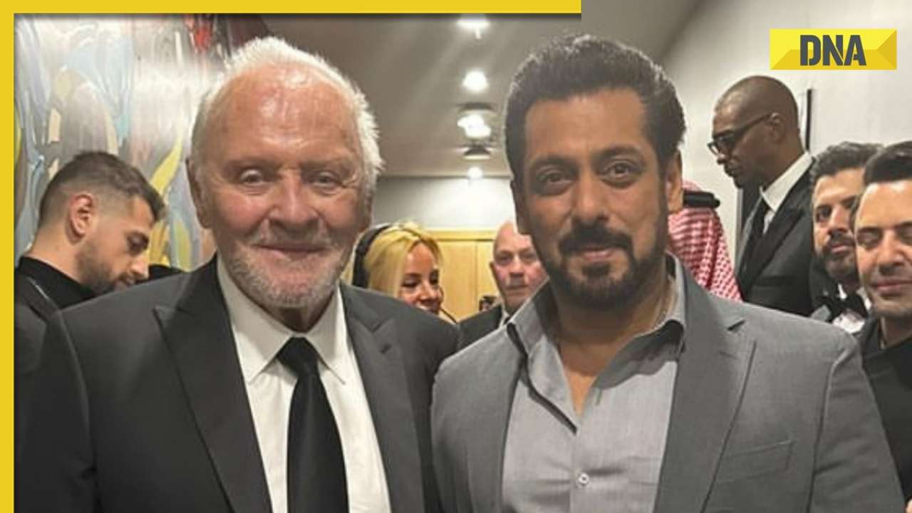Salman Khan impresses Anthony Hopkins during meeting in Riyadh, Oscar winner calls it 'an honour', leaves fans stumped