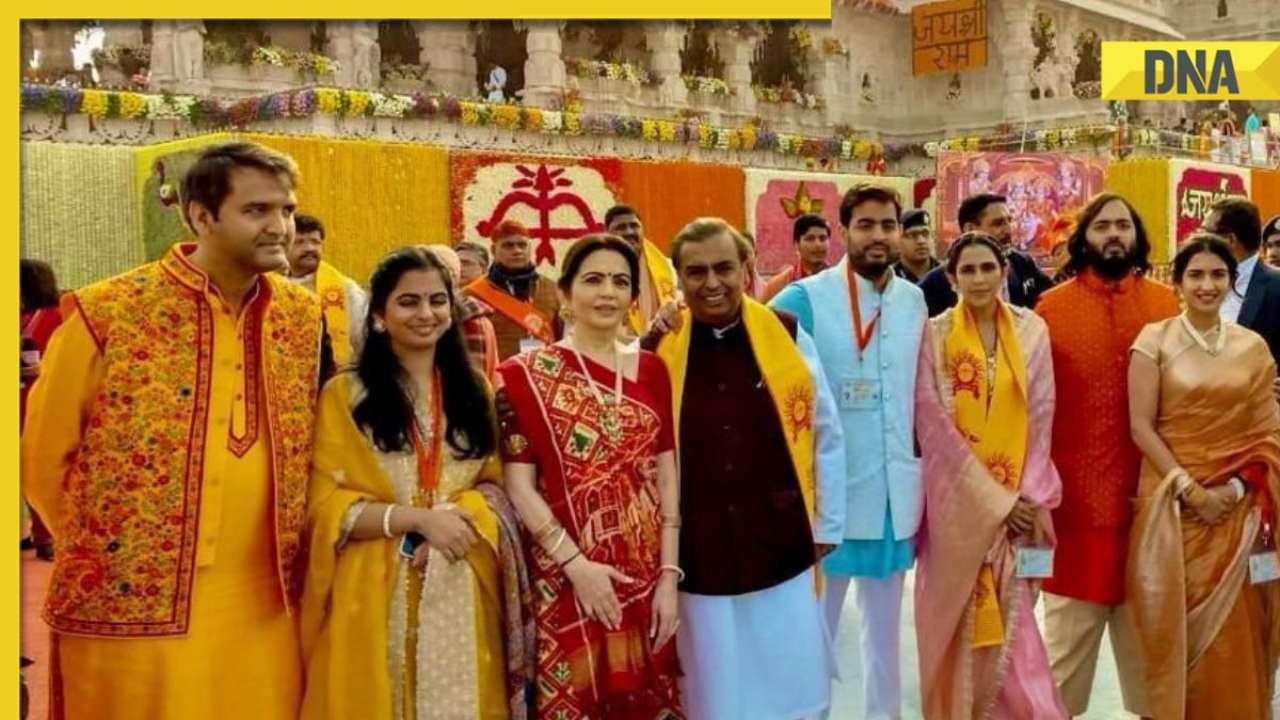 Mukesh Ambani, Nita Ambani, Isha, Akash, Anant attend 'Pran Pratishtha' ceremony, donate Rs...