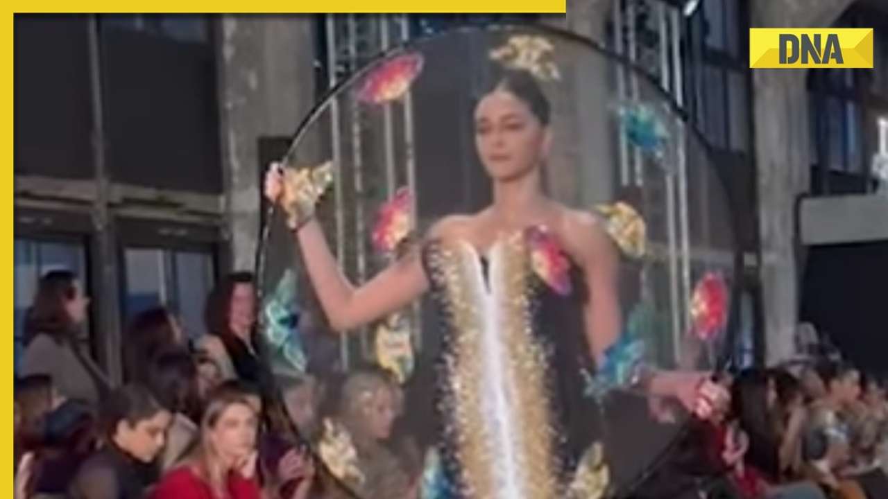 Watch: Ananya Panday trolled for wearing 'machchar daani' dress at Paris Haute Couture Week
