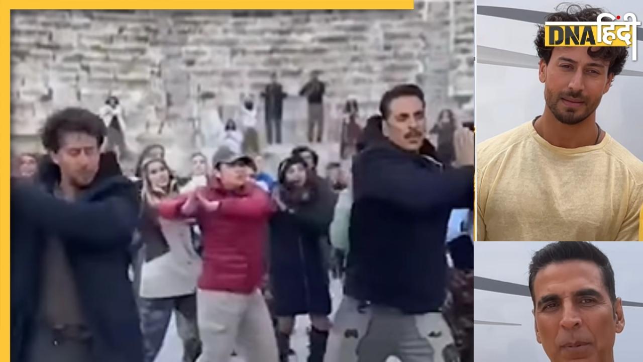 Akshay-Tiger ने बड़े मियां छोटे मियां के सेट पर यूं मनाया राम मंदिर की प्राण प्रतिष्ठा का जश्न, लगाए 'जय श्री राम' के नारे