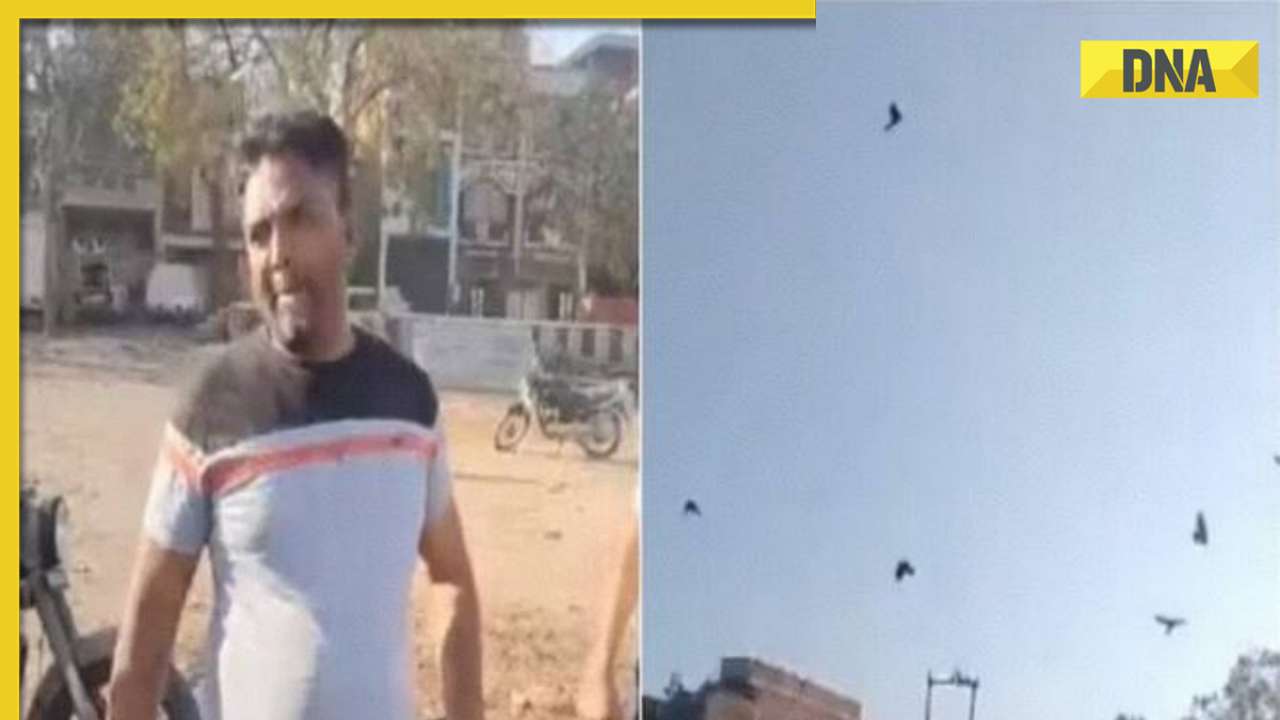 Man fills the sky with crows by making unique sound in old viral video, internet is stunned
