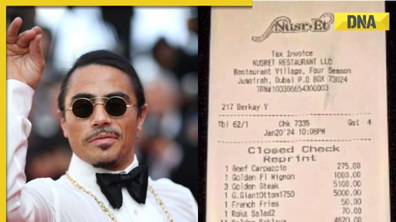 Outrage sparks as Salt Bae charges Rs 90 lakh bill for lavish meal in Dubai restaurant