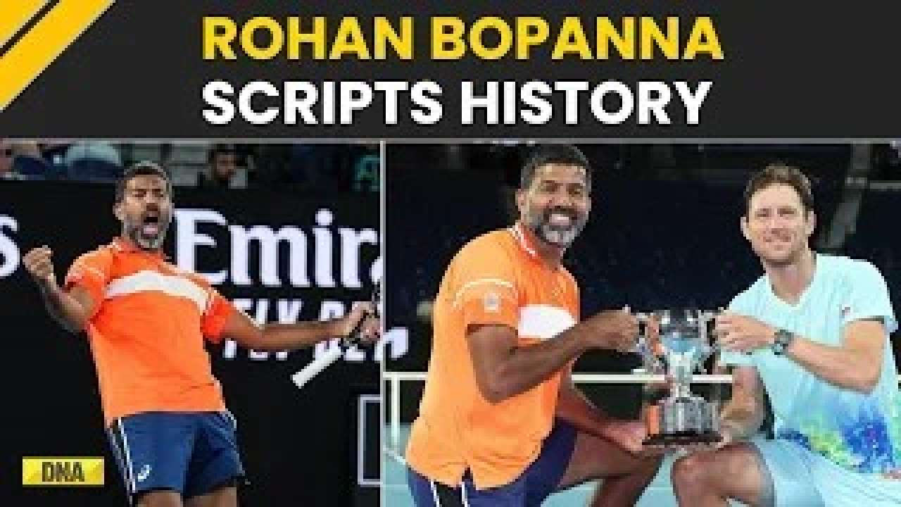 Australian Open Men's Double: Rohan Bopanna Becomes Oldest Man To Win A Grand Slam Title, 2nd Indian