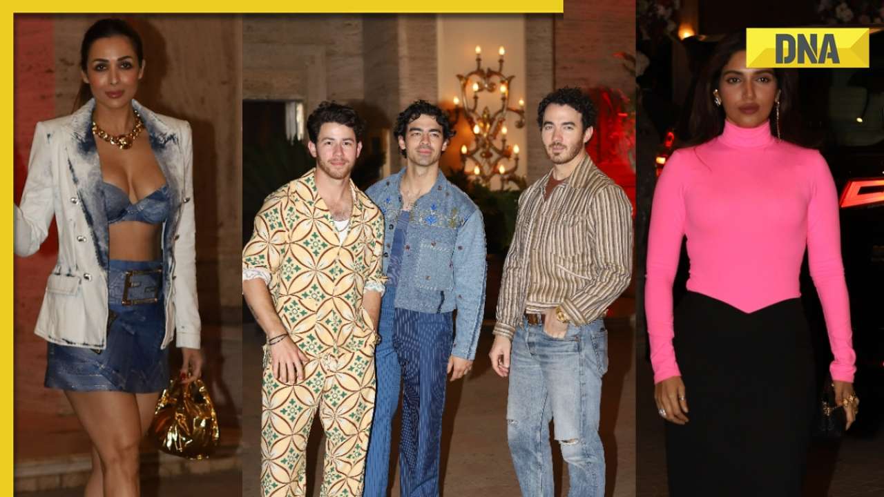 In pics: Malaika Arora, Sonam Kapoor, Bhumi Pednekar, Orry party with Jonas Brothers after trio's first concert in India
