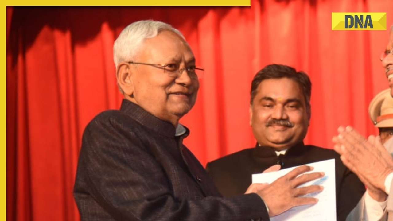 'No question of going anywhere': Nitish Kumar after taking oath as Bihar CM