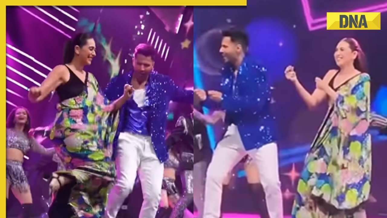 Watch: Karisma Kapoor, Varun Dhawan groove to What Is Your Mobile Number, fans say 'miss this era of Bollywood' 