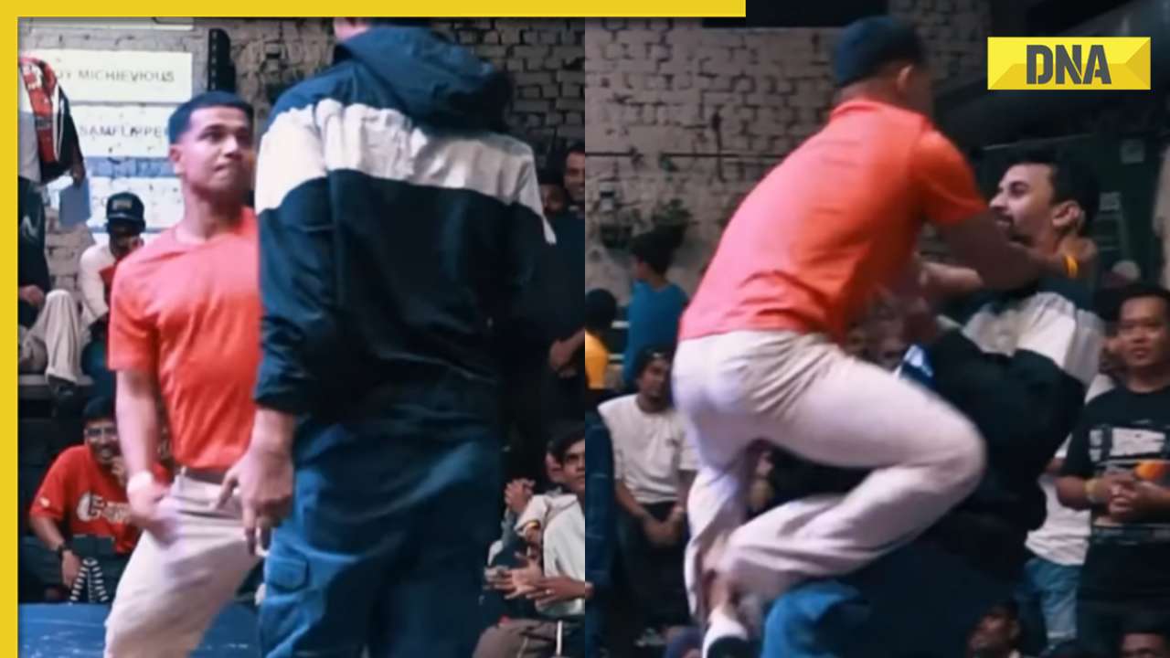  Dance battle takes shocking turn as two men engage in slap showdown, video goes viral