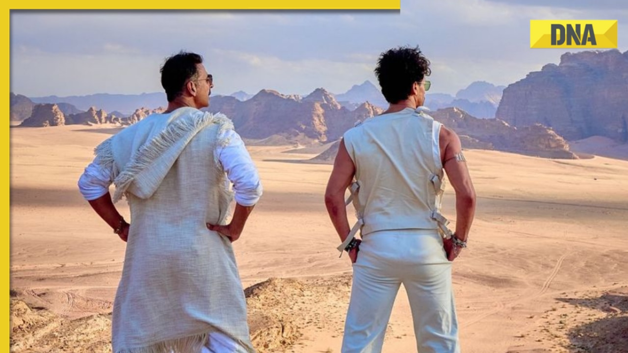 Akshay Kumar, Tiger Shroff bring Bollywood madness to Jordan with grand Bade Miyan Chote Miyan shoot